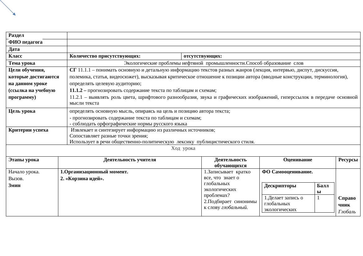 11 РУССКИЙ ЯЗЫК КСП ЕМН-1