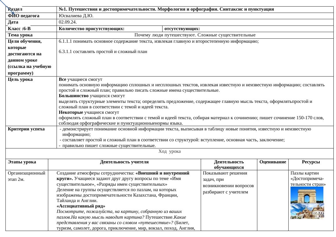 6 РУССКИЙ ЯЗЫК КСП-2