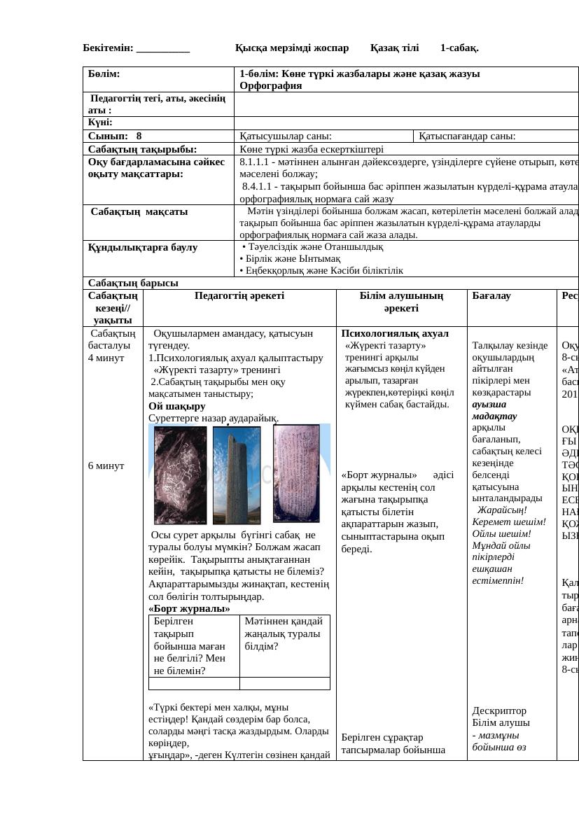 8 кл қазақ тілі ҚМЖ 1 тоқсан ДҰРЫСЫ 2024 2025 жыл
