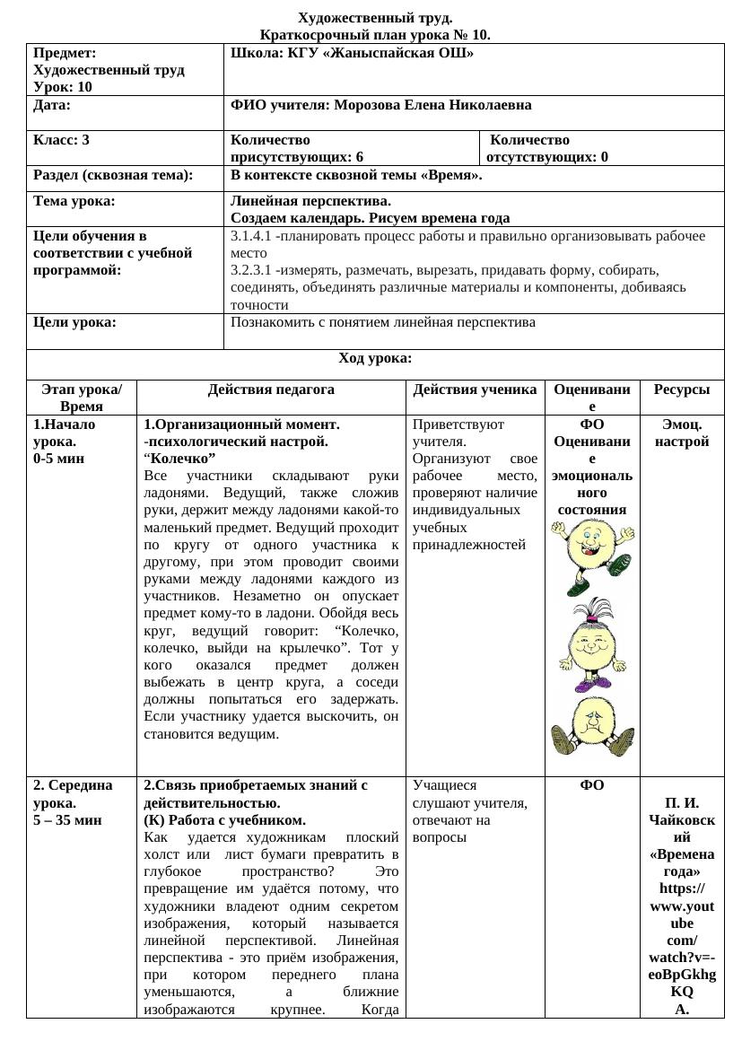 Художественный труд  10 (1)