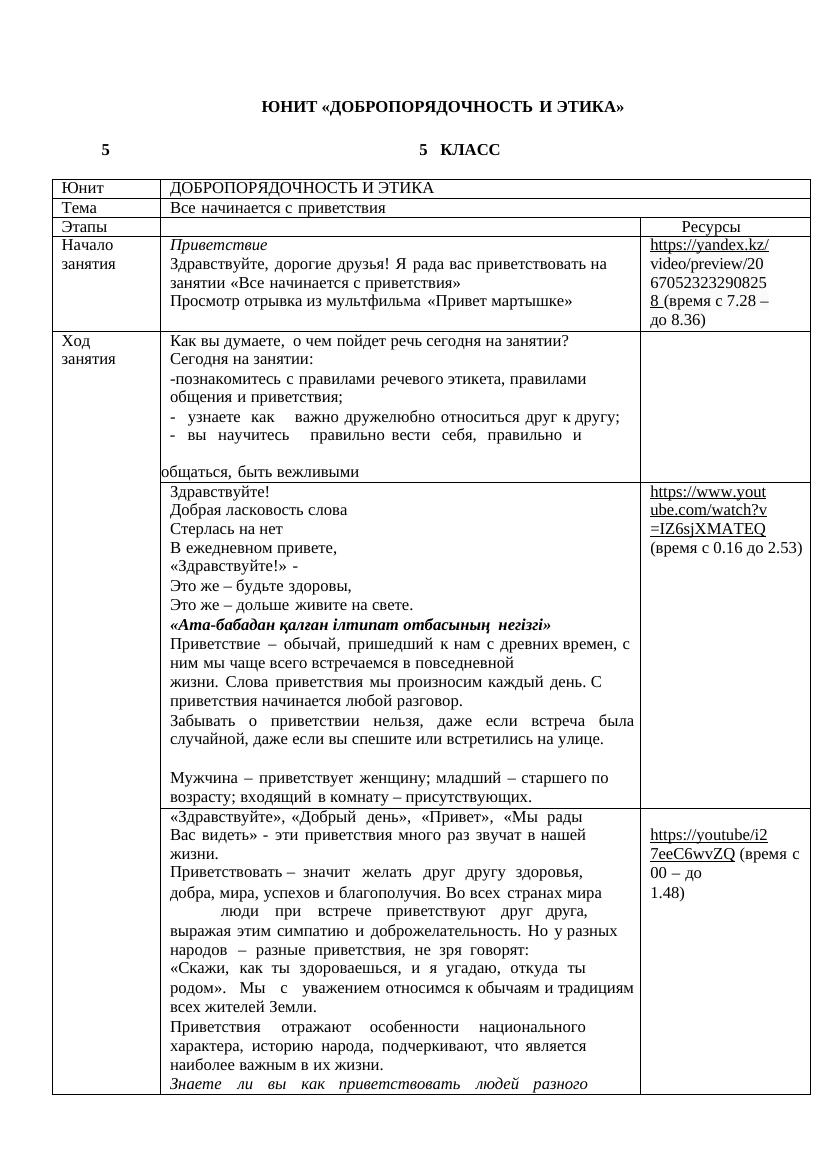 КСП 5 кл глоб.комп.