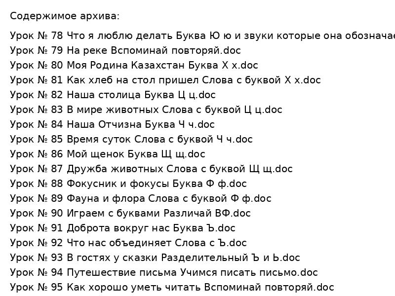 КСП Букварь 1 класс